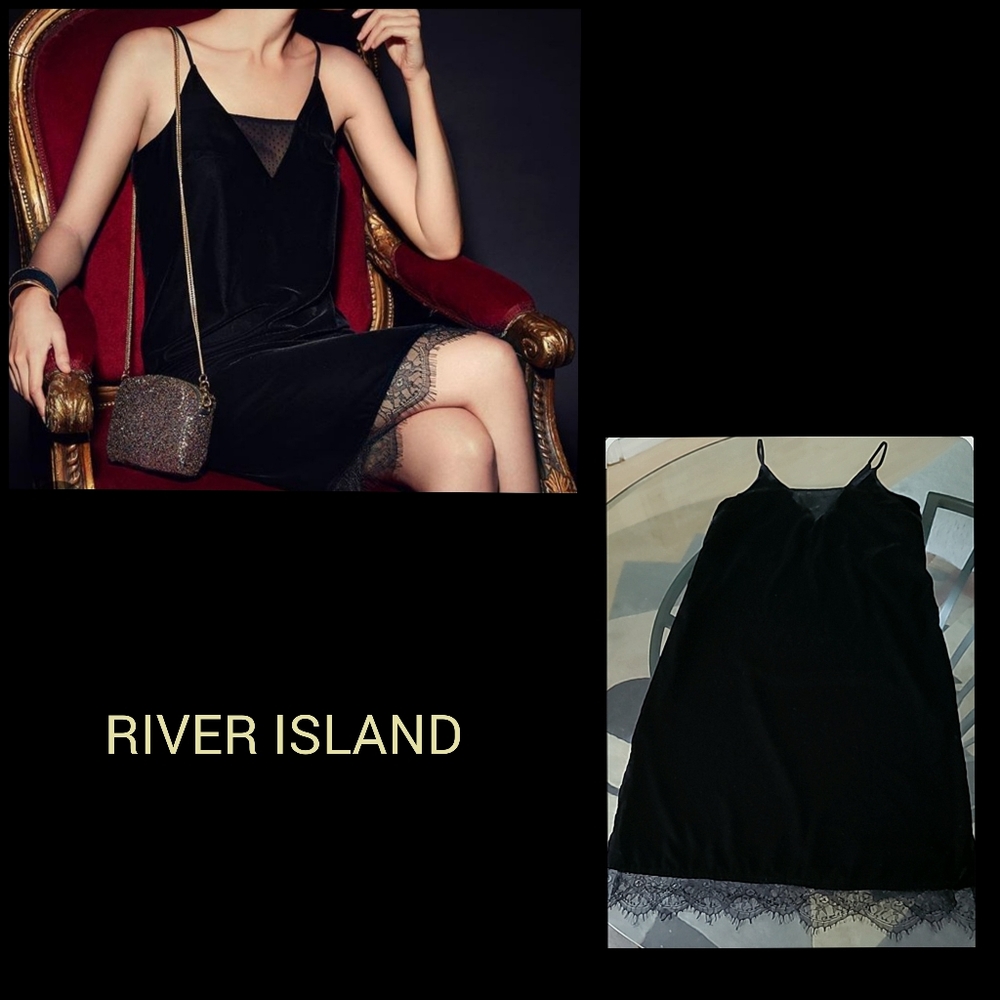 Small Black Velvet Dress ❤️